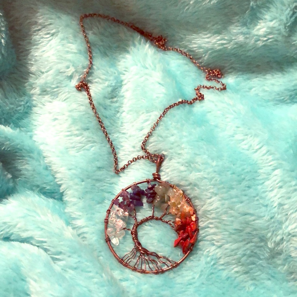 Lucky tree necklace!